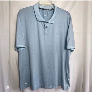 Eddie Bauer FreeDry Light Blue Outdoor Performance Polo Men’s XL